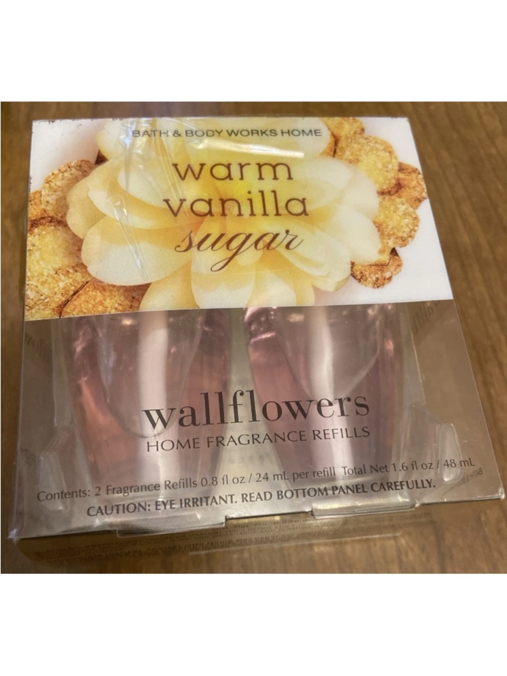 Bath & Body Works Home Warm Vanilla Sugar Wallflowers fragrance Refills 2 Set. - Picture 2 of 6